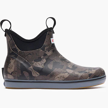 Xtratuf Women's Black Camo Ankle Deck Boot