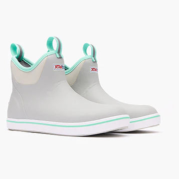 Women's 6in Grey Ankle Deck Boot XTRATUF