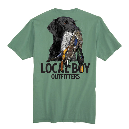 Local Boy Youth Feathered Fetch Light Green Tee