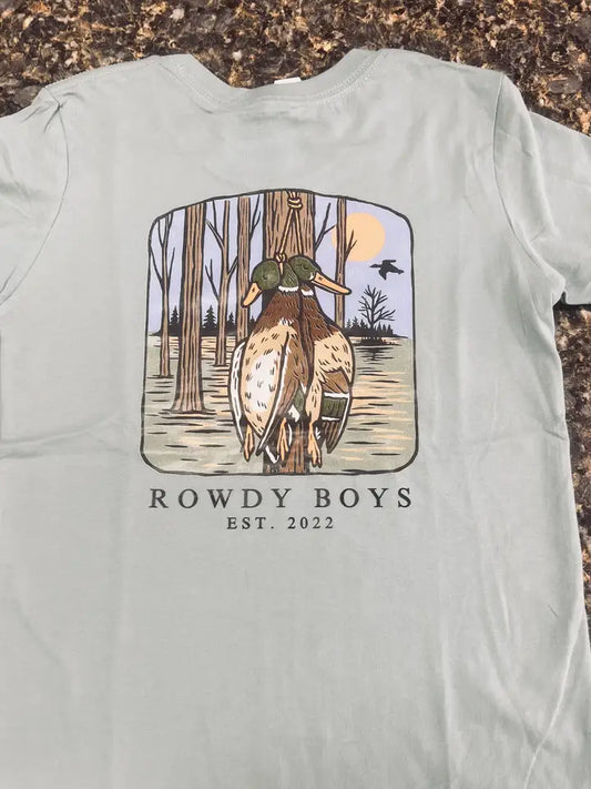 YOUTH Green Mallard Hunt Tee