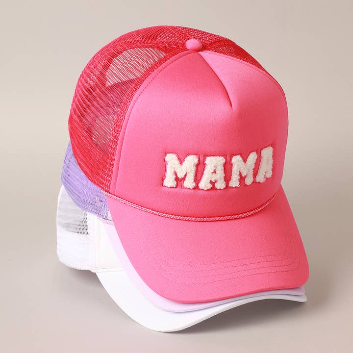 Mama Patch Trucker Hat -2 Colors