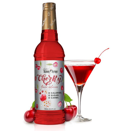 Sugar Free Cherry Flavor Infusion Syrup by Skinny Syrup