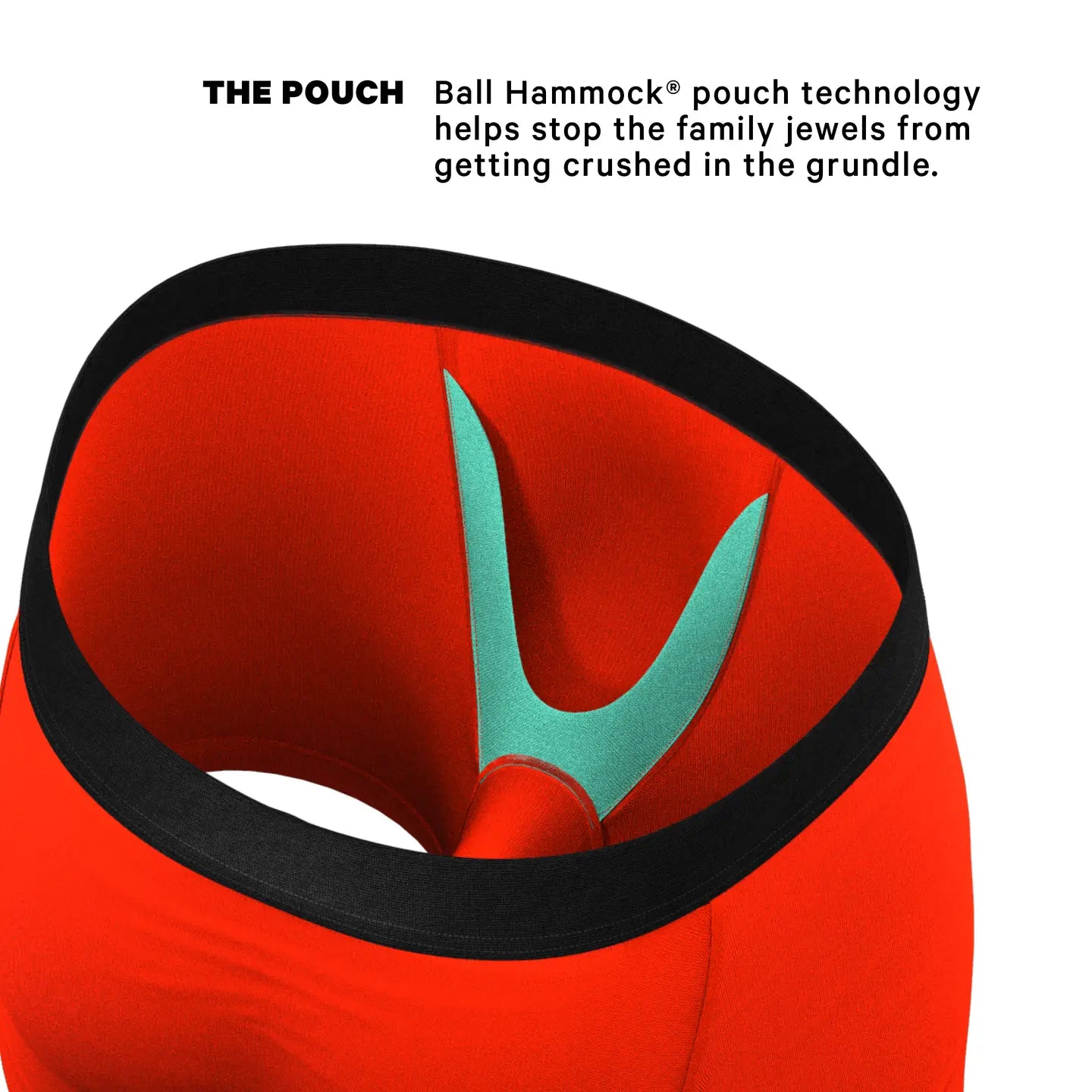 Shinesty Men's The Coney Island Hot Dog Ball Hammock Pouch Underwear