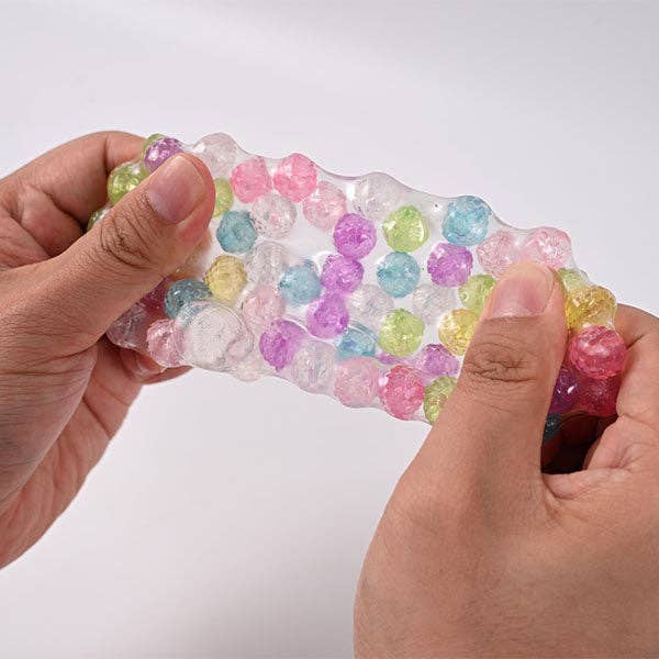 Crunch and Squish Candy Series Crunchy Squishy Stress Ball Fidget Toy (1pc) Color Ships Assorted