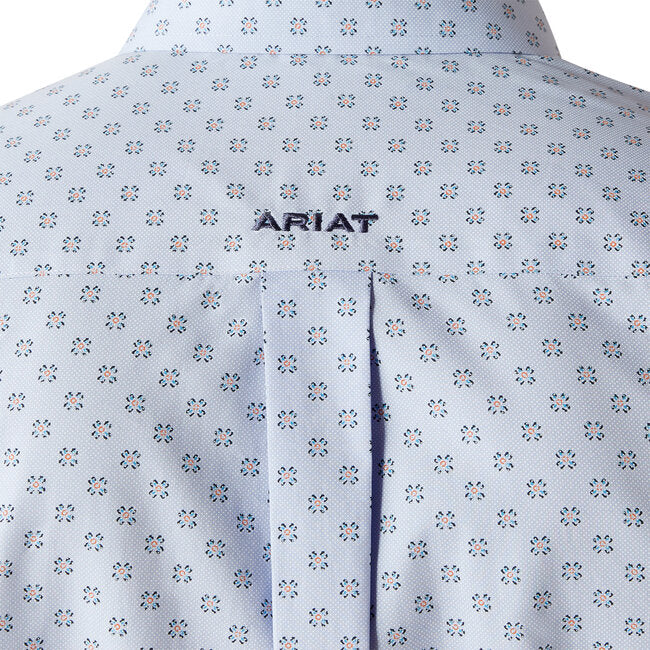 Ariat Men's Periwinkle Wrinkle Free Otella Classic Fit Button Down Shirt