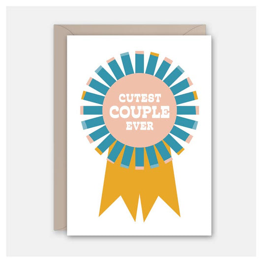 Cutest Couple Ever- Wedding Card