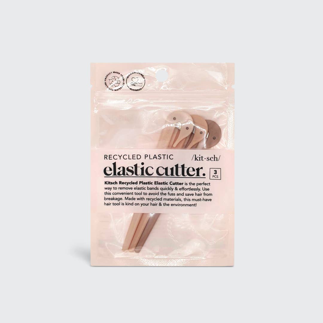 Eco-Friendly Elastic Cutters 3pc Set - Multi-Colored