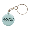 Tap to Pray keychain, shown in one of nine available colors