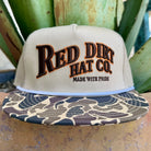 Red Dirt Hat Co. Old Skool II Khaki Camo Bill Rope Hat