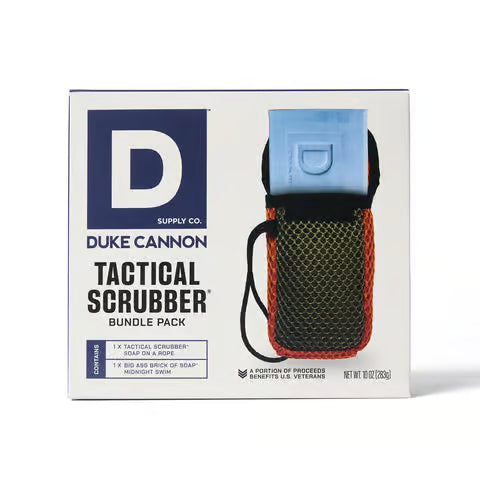 Duke Cannon Soap on a Rope Midnight Swim Tactical Bundle