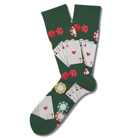 Two Left Feet Socks- You're Bluffing