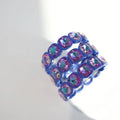 Gigi Blue Gemstone Stretch Bracelet