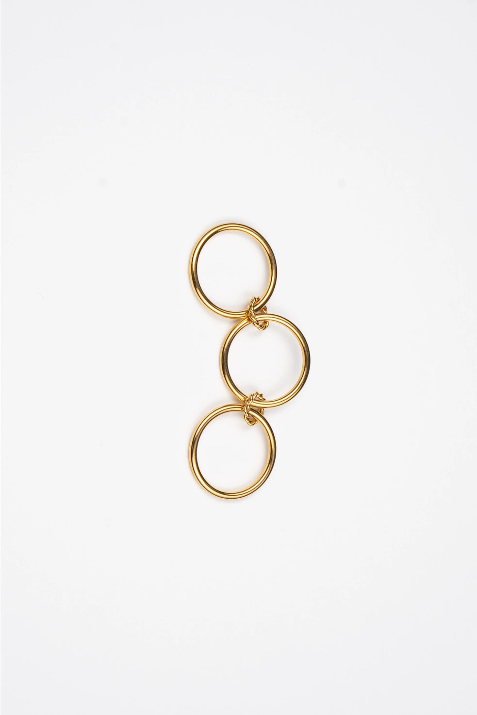 Gold Triple Ring - Waterproof