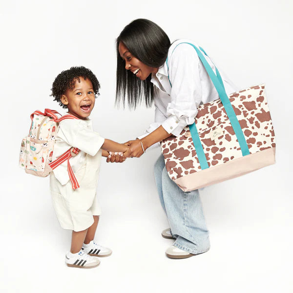 Itzy Ritzy Giddy Up Explorer Canvas Mom Tote