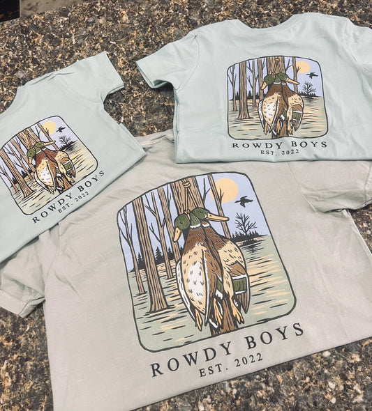 TODDLER Green Mallard Hunt Tee