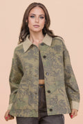 Keep An Eye Out Camo Shacket