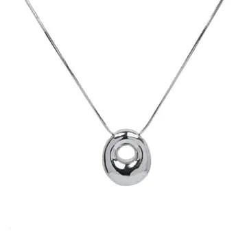 Initial Waterdrop Necklace - Gold or Silver