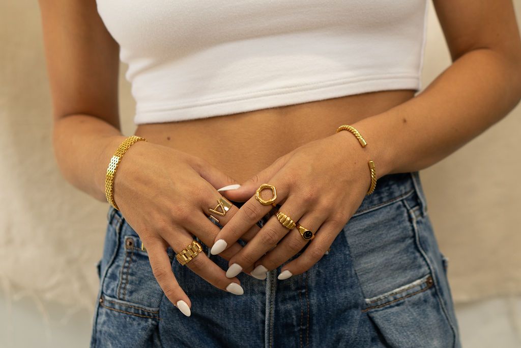 Coronet Ring in Gold