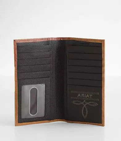 Ariat Scalloped Scroll Rodeo Wallet