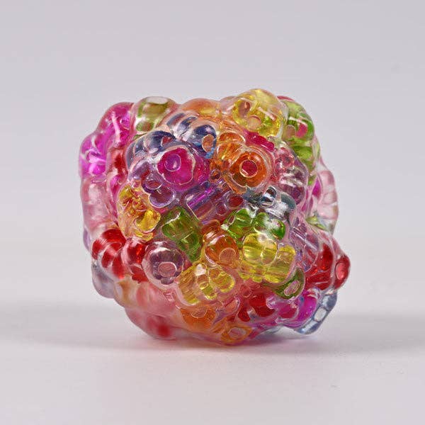 Crunch and Squish Candy Series Crunchy Squishy Stress Ball Fidget Toy (1pc) Color Ships Assorted