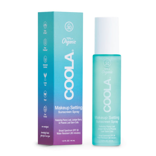 Makeup Setting Spray Organic Sunscreen SPF 30 by Coola