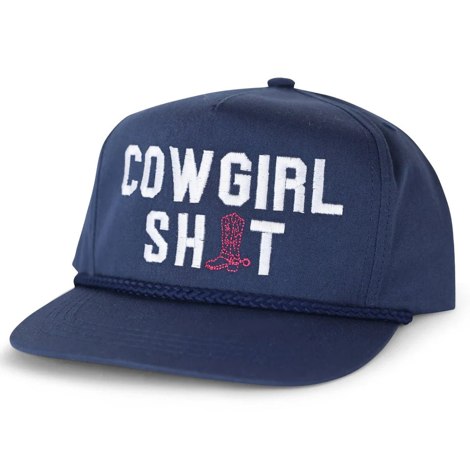 Navy Cowgirl Sh*t Hat