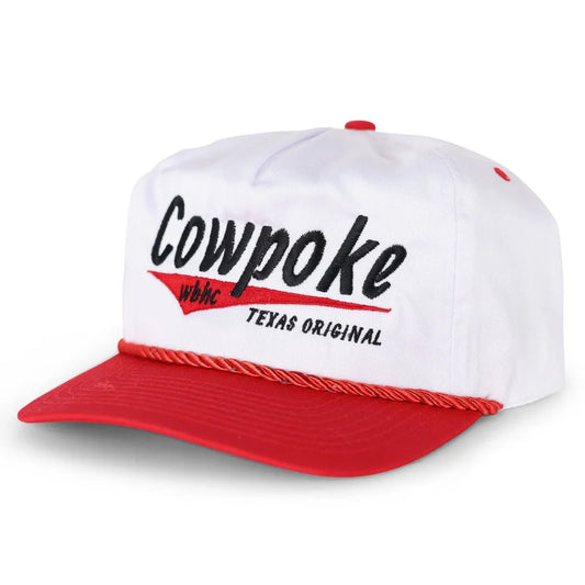 Cowpoke Red White Hat