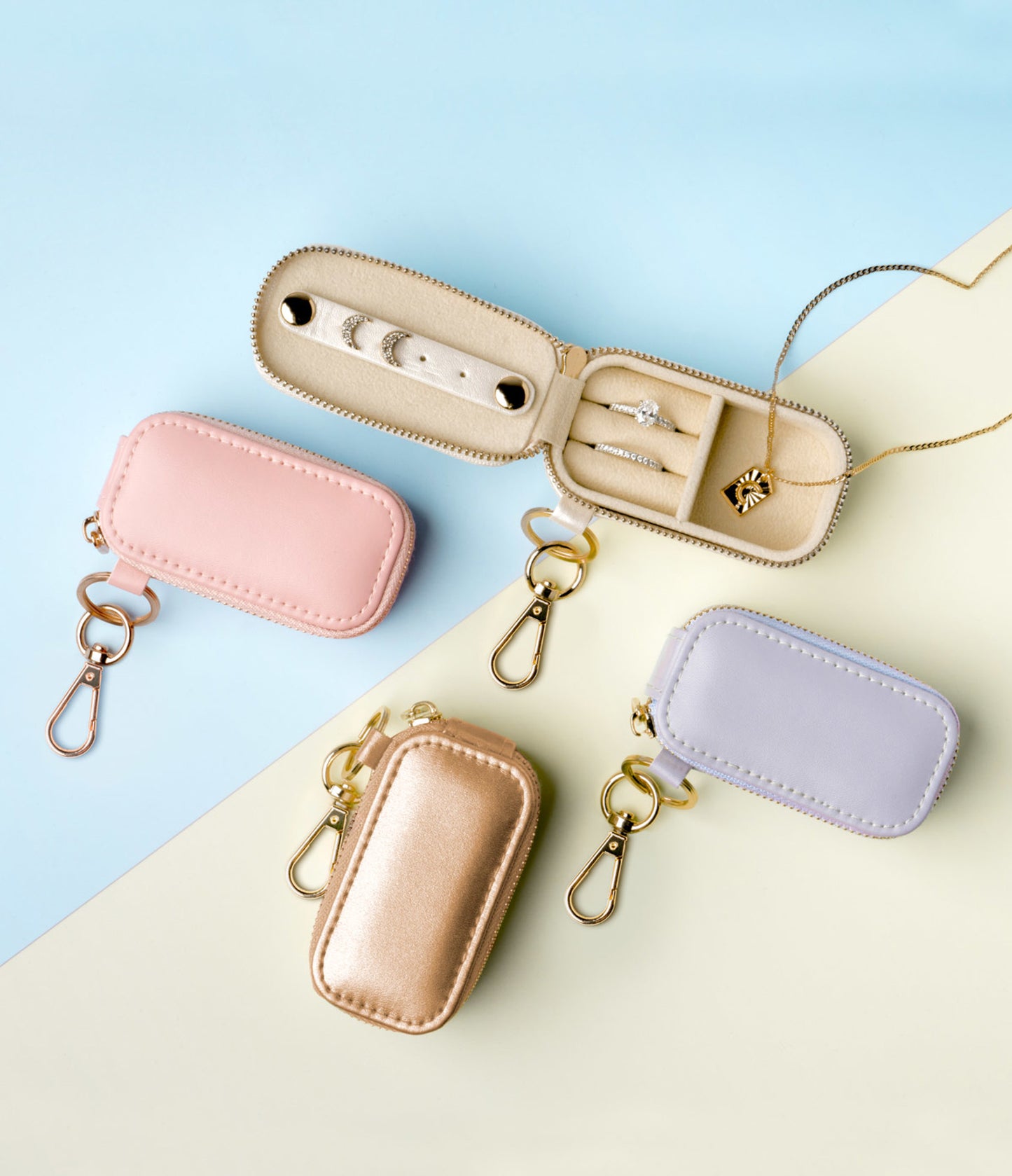 Crush Lost Without You Jewelry Case Keychain - 4 Colors