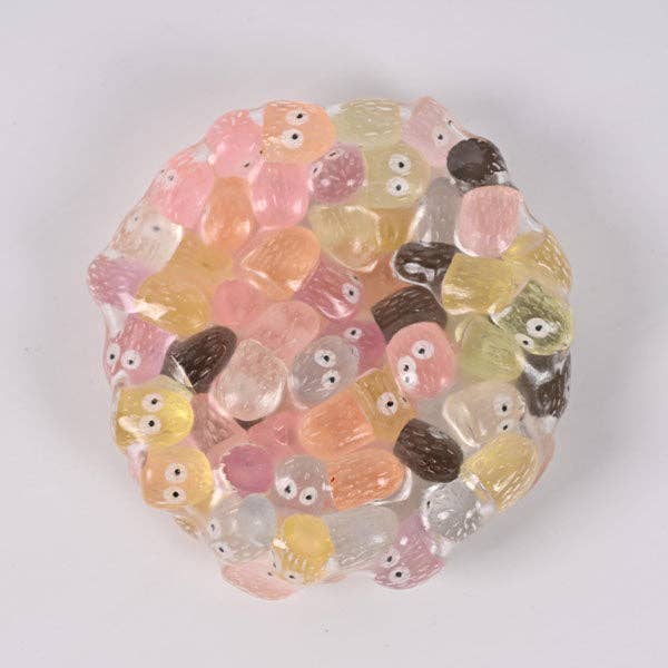 Crunch and Squish Candy Series Crunchy Squishy Stress Ball Fidget Toy (1pc) Color Ships Assorted