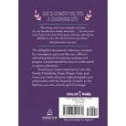 How God Grows a Courageous Girl devotional, purple back cover