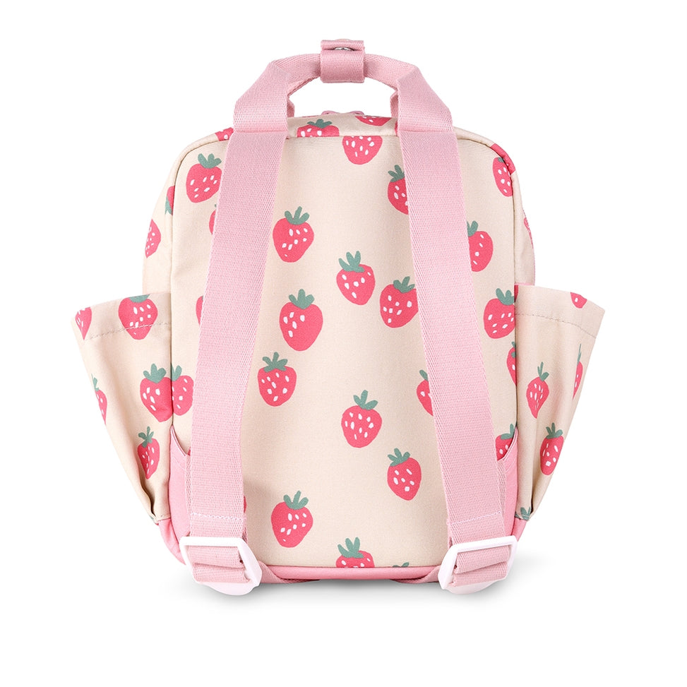 Itzy Bitzy Backpack- Strawberry & Cream