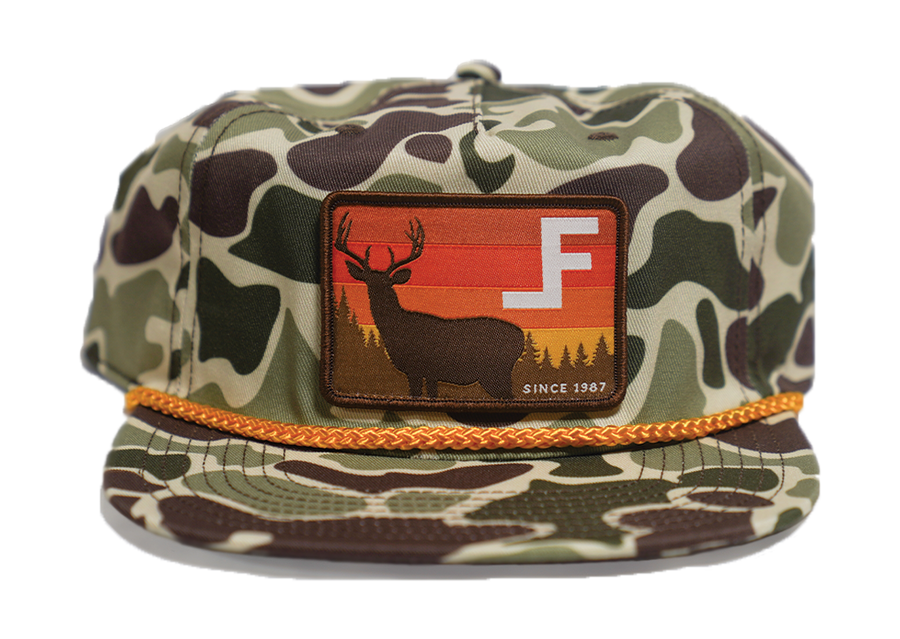 Lane Frost Deer Cap- Camo