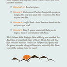 The 5 Minute Bible Study For Men