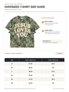 Jesus Loves You Heavyweight Camo Unisex Tee