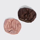 Kitsch Shower Cap 2pc Set - Terracotta and Brown