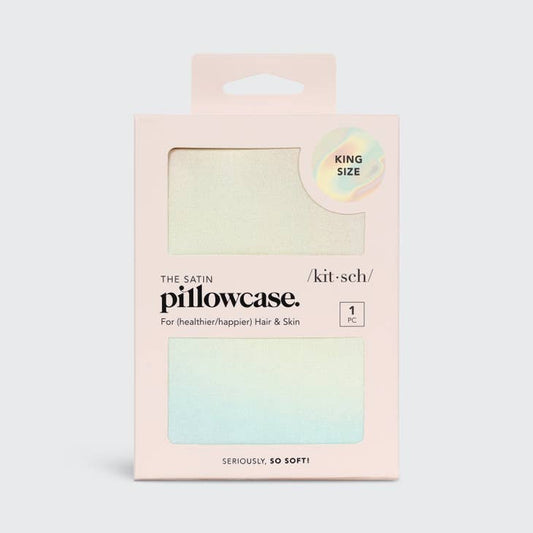 Satin King Pillowcase- Aura