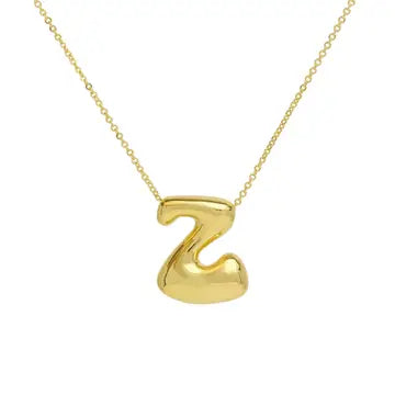 Initial Waterdrop Necklace - Gold or Silver