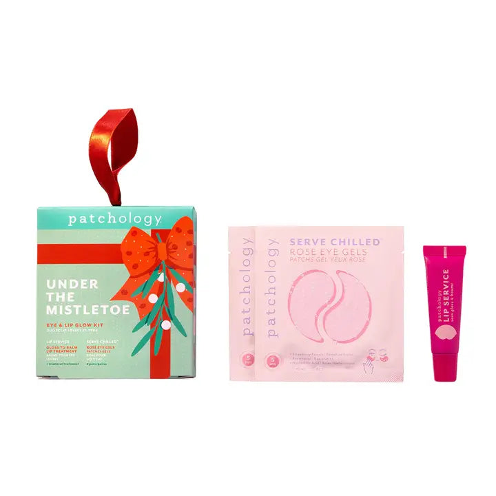 Holiday Under the Mistletoe Under Eye and Lip Gift Set