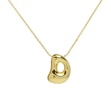 Initial Waterdrop Necklace - Gold or Silver