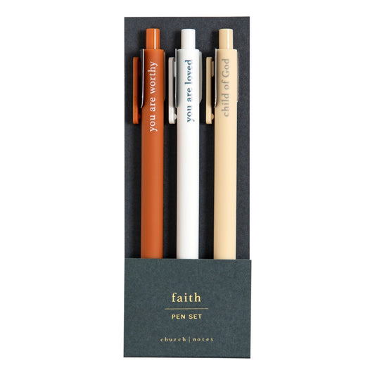 Faith Pen Set Of 3