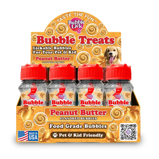 Bubblelick™ Pets Peanut Butter Swirl Bubbles