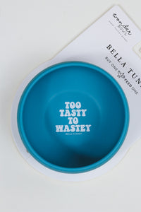 Too Tasty Blue Silicone Baby Bowl