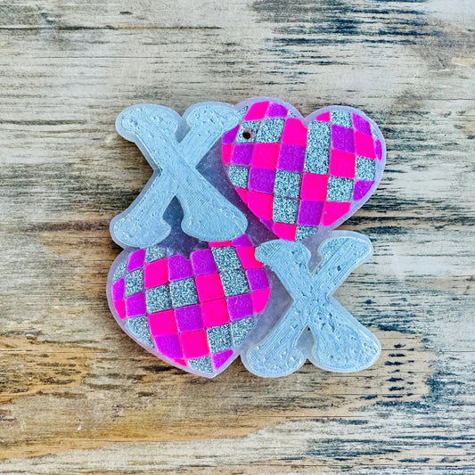 XOXO Disco Heart Freshie