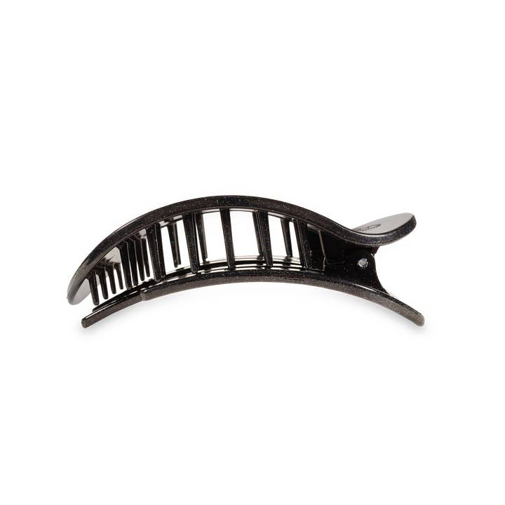 Round Flat Hair Clip Medium-Midnight Magic