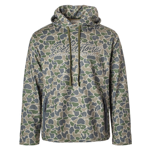 Fieldstone Men's Backwoods Script Camo Hoodie