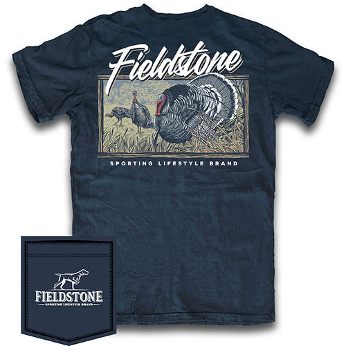 The Gobbler Tee- Navy