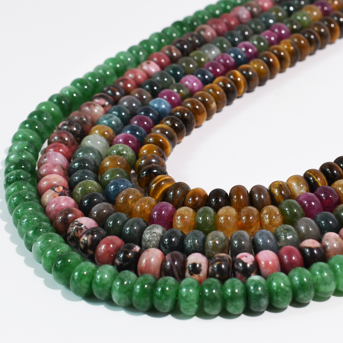 Woodland Muse Earth Tone Beaded Necklace