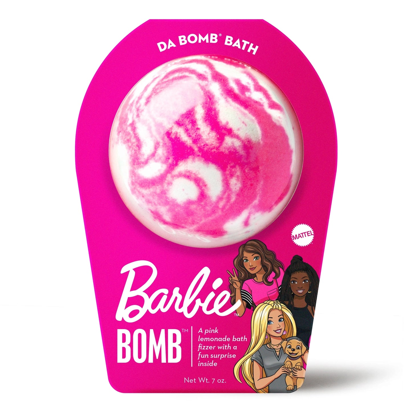 Barbie™ Bath Bomb™ (Pink Swirl)