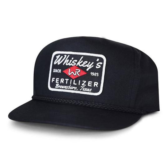 Men's Fertilizer Rope Hat- Black