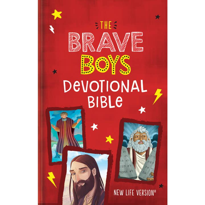 The Brave Boys Devotional Bible : New Life Version